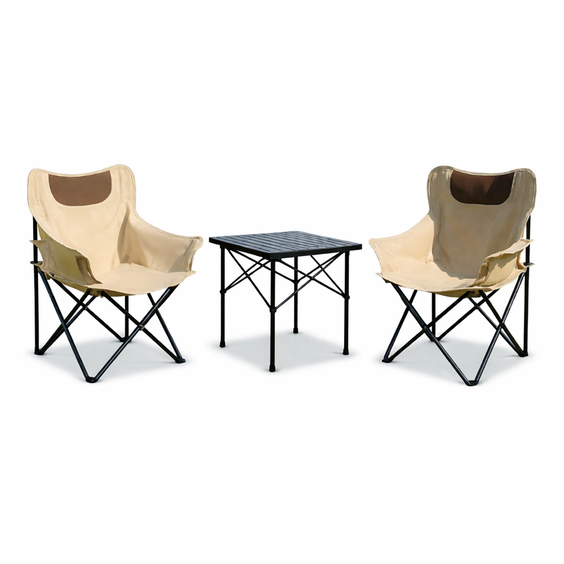 KAMPING COMBO - X2 MOON BEŽ KAMPING STOLICA + MALI STOL