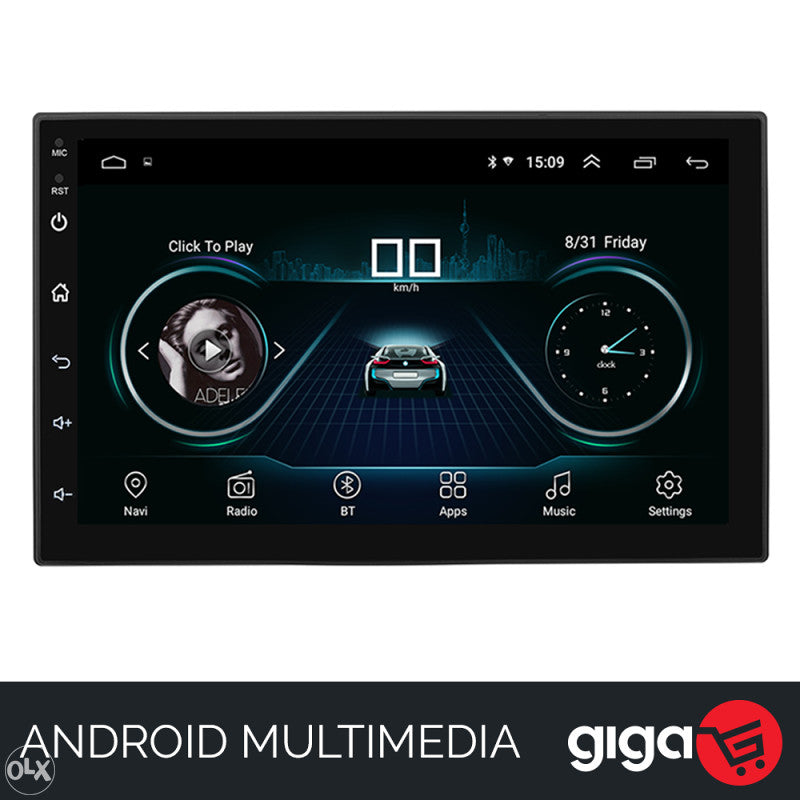 ANDROID 2DIN AUTO RADIO MULTIMEDIA