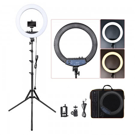 LED Ring Light Lamp 18" s postoljem