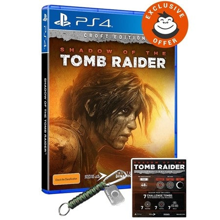 PS4 Video Igra Shadow Of Tomb Raider Croft Edit