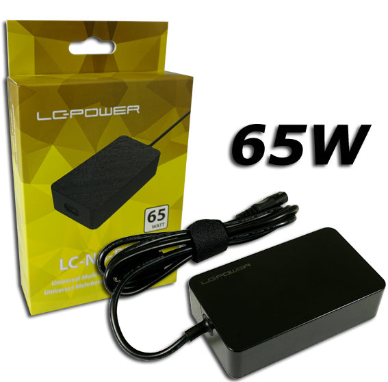Punjač za laptop LC Power 65W sa 10 adaptera