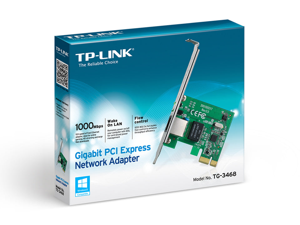 TP-Link WiFi Adapter TG-3468 Gigabit PCI-E