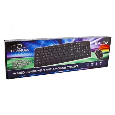 Tastatura i miš TITANUM SALEM TK106