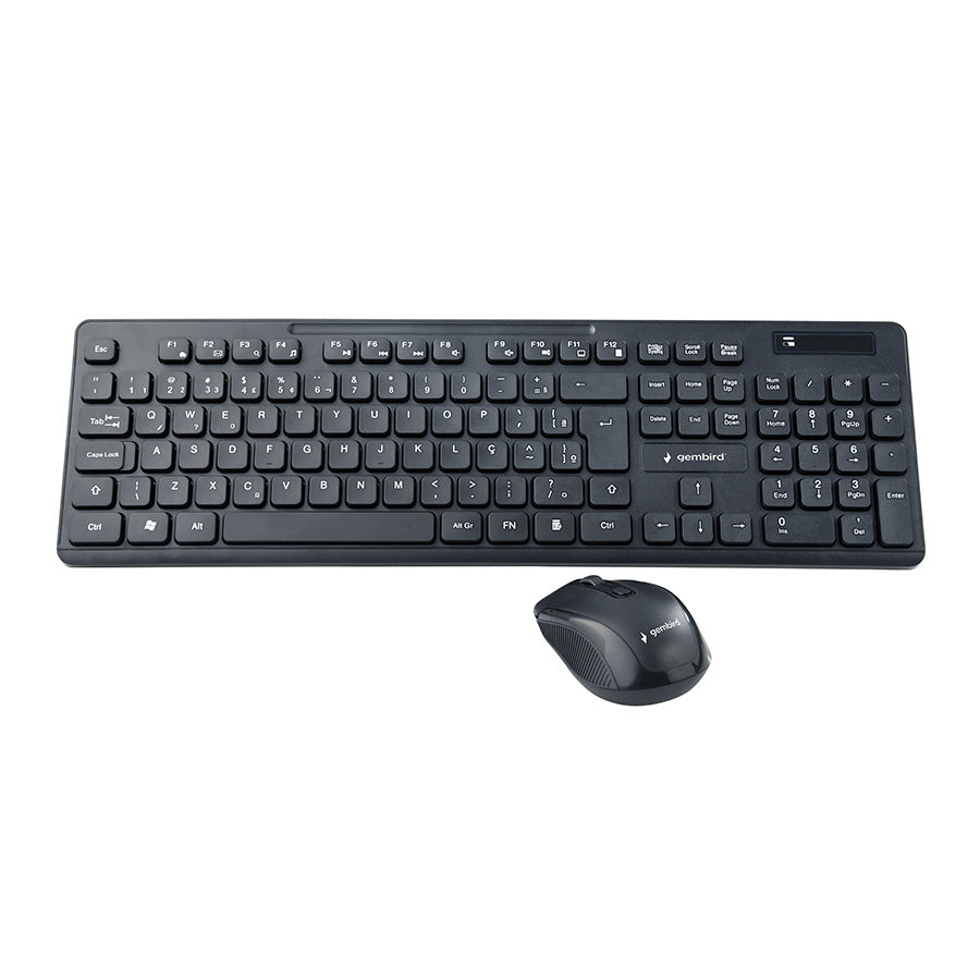 Tastatura + miš wireless GEMBIRD KBS-WCH-03