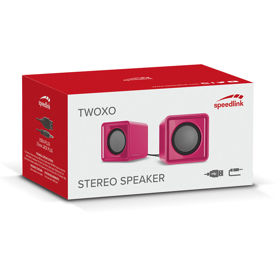 Zvučnici 2.0 SPEEDLINK TWOXO SL-810004-PK