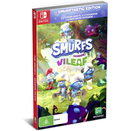 Igra The Smurfs: Mission Vileaf Smurftastic