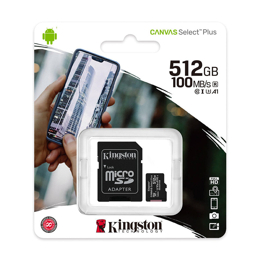 Micro SD Kingston 512GB SDCS2/512GB