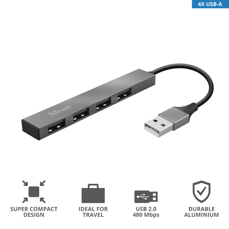 Trust mini hub 4-port USB 2.0