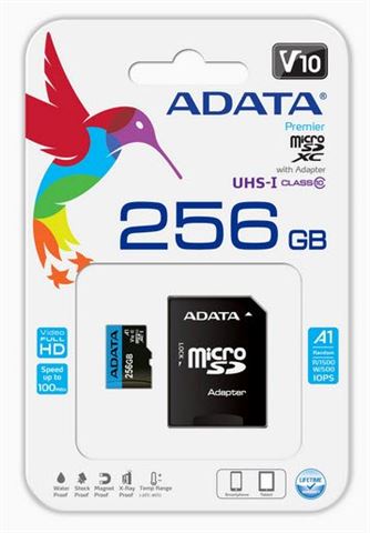 Memorijska kartica Adata MicroSD 256GB Class 10