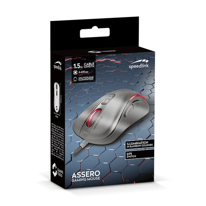 Miš SPEEDLINK ASSERO Gaming black SL-680021-BK
