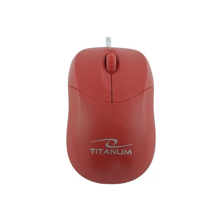 Miš TITANUM 3D OPTICAL MOUSE USB red TM109R