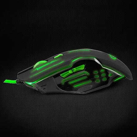 Miš ESPERANZA GAMING APACHE MX403 GREEN EGM403G