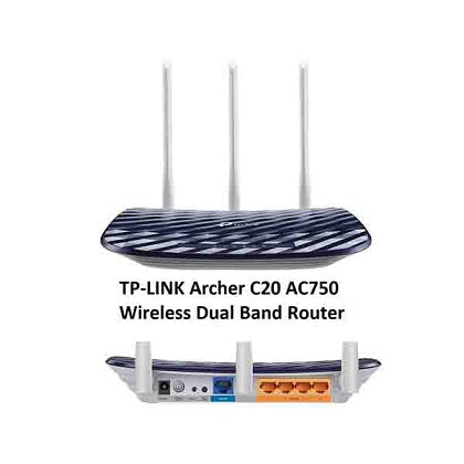 Ruter TP-Link ARCHER C20 router 5 port