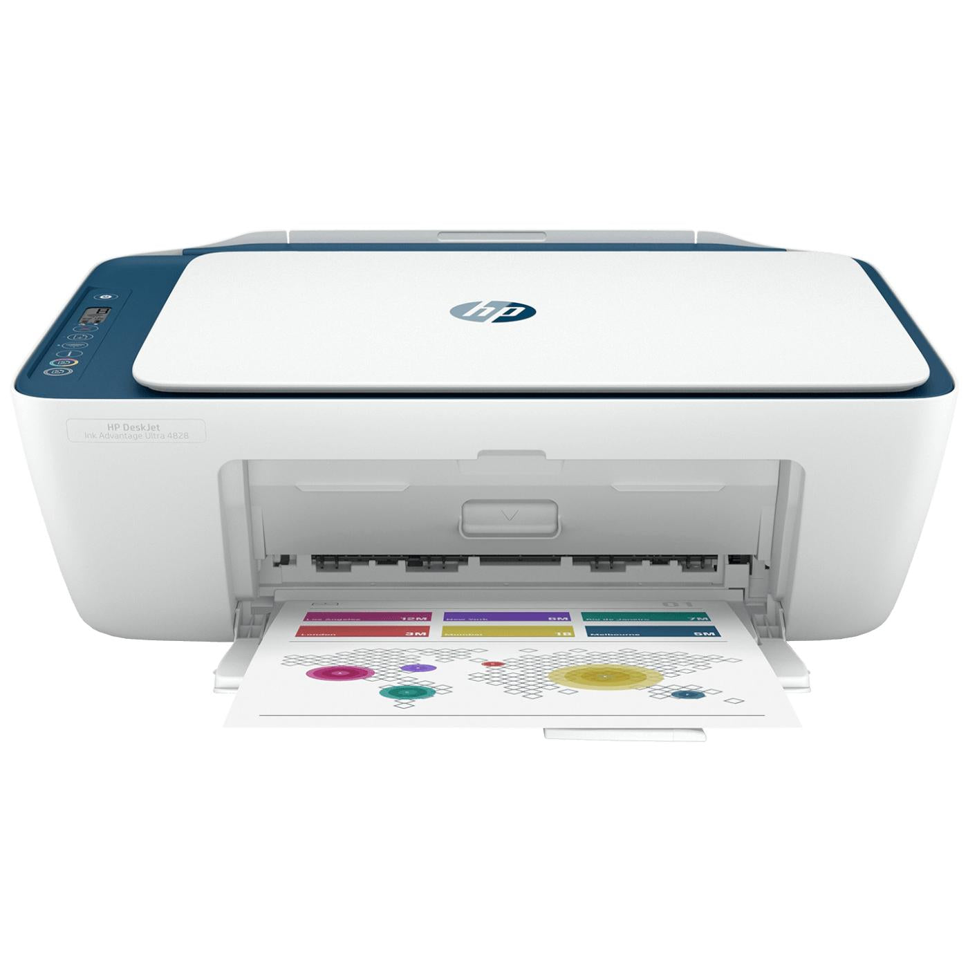 HP Printer WiFi Ultra Ink Advantage MFP 4828