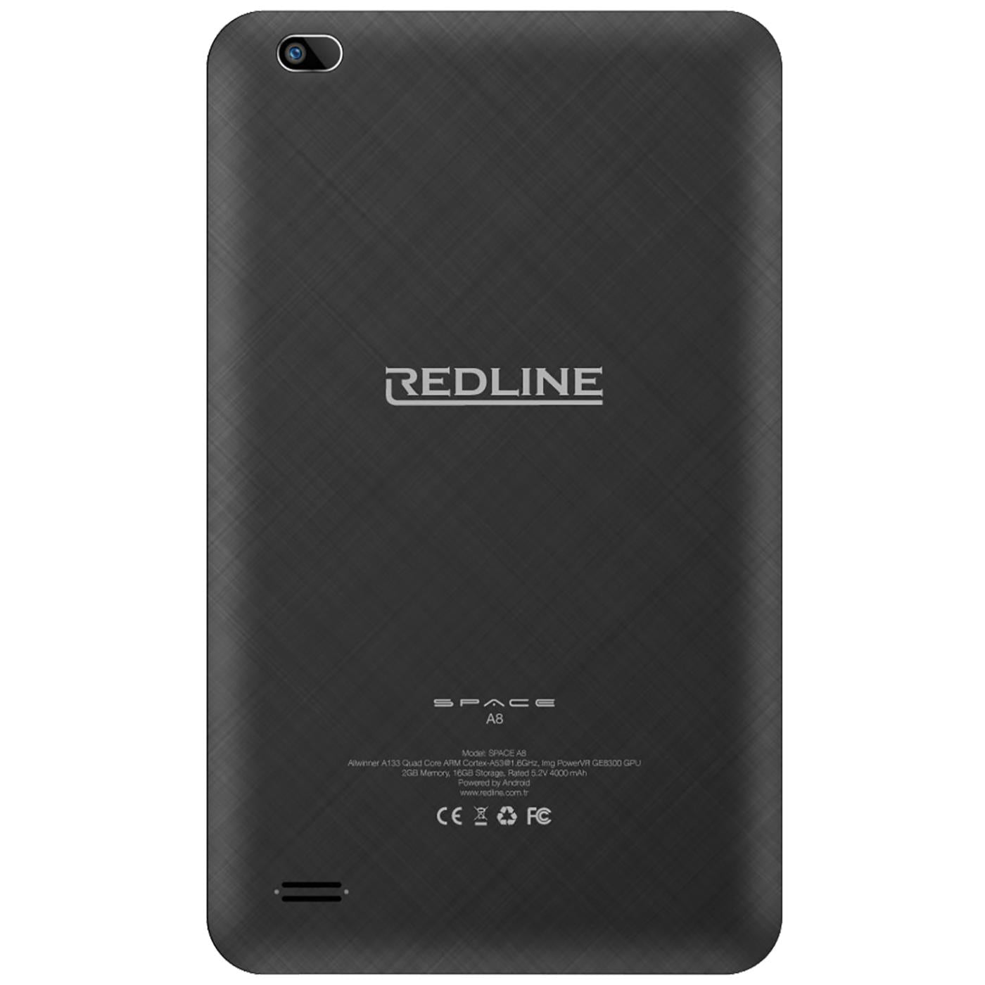 REDLINE Tablet 8" RAM 2GB 16GB 4000mAh Space A8