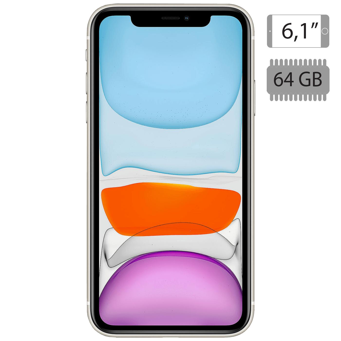 Mobitel Apple iPhone 11 64GB White IPS HD