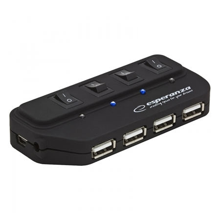 USB HUB ESPERANZA 4 portni prekidačima EA127