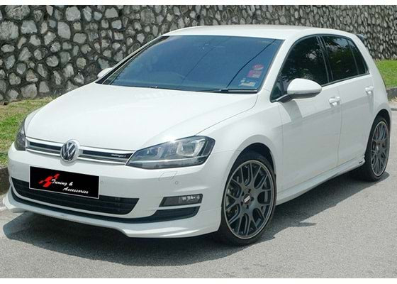 Golf 7 Oettinger Prefix Lip Spojler Crni / 12 -