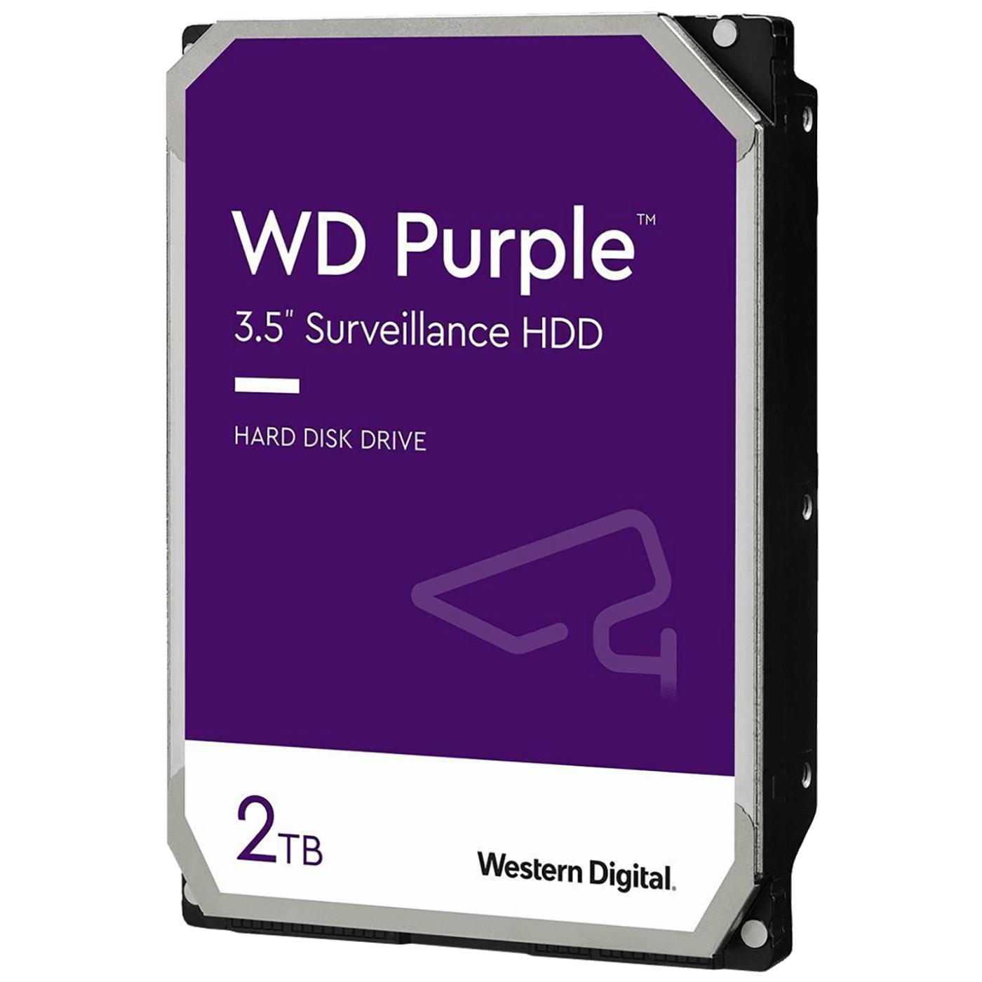 Western Digital Hard disk 3,5" WD 2TB Purple