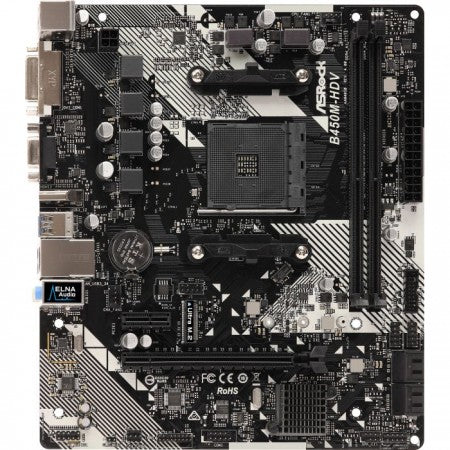 Matična Ploča ASRock B450M-HDV R4.0 AMD AM4