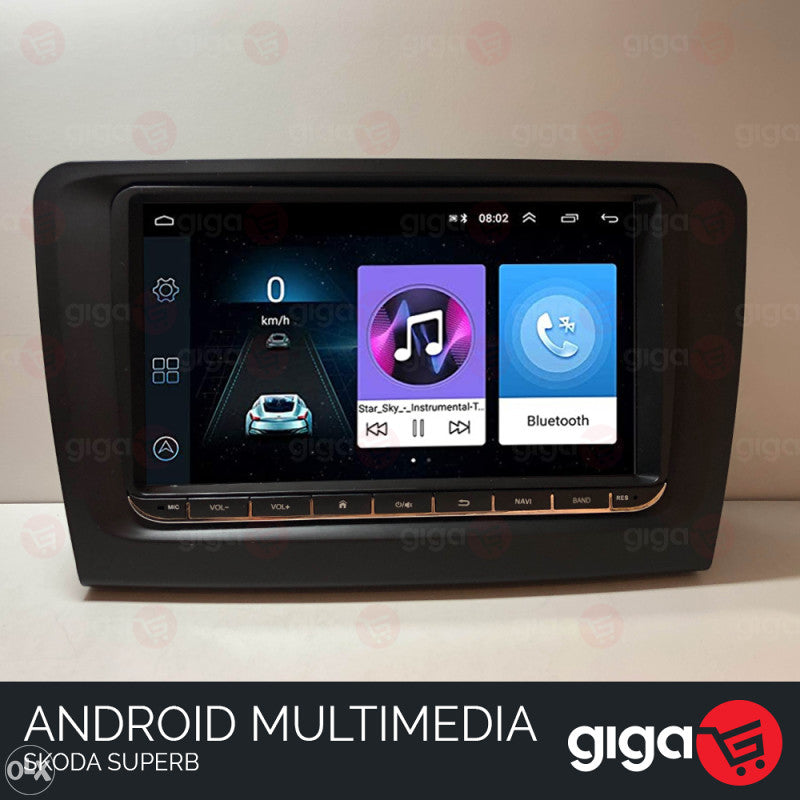 SKODA SUPERB ANDROID AUTO MULTIMEDIA EKRAN NAVI