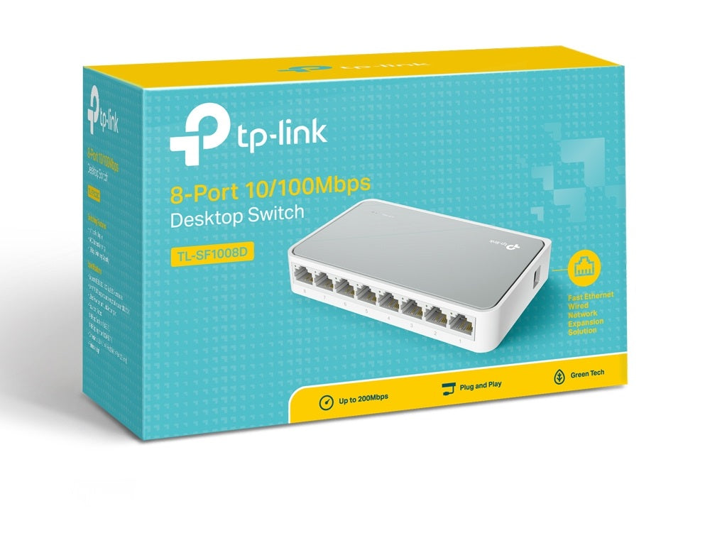Switch TP-Link TL-SF1008D 8-PORT
