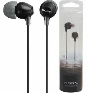 Slušalice Sony EX-15 crne