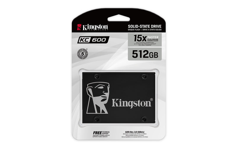 SSD Kingston KC600 512GB 2.5" SATA3
