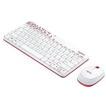 Tastatura i miš set Logitech MK240 bijeli