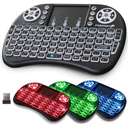 Tastatura BORG X10 Mini Wireless RGB Touchpad