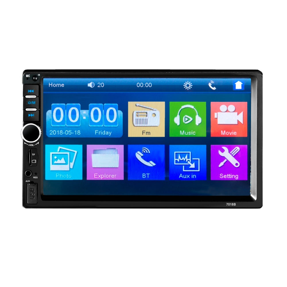 AUTO RADIO MULTIMEDIJA BT PLAYER MP5 2DIN 7018B