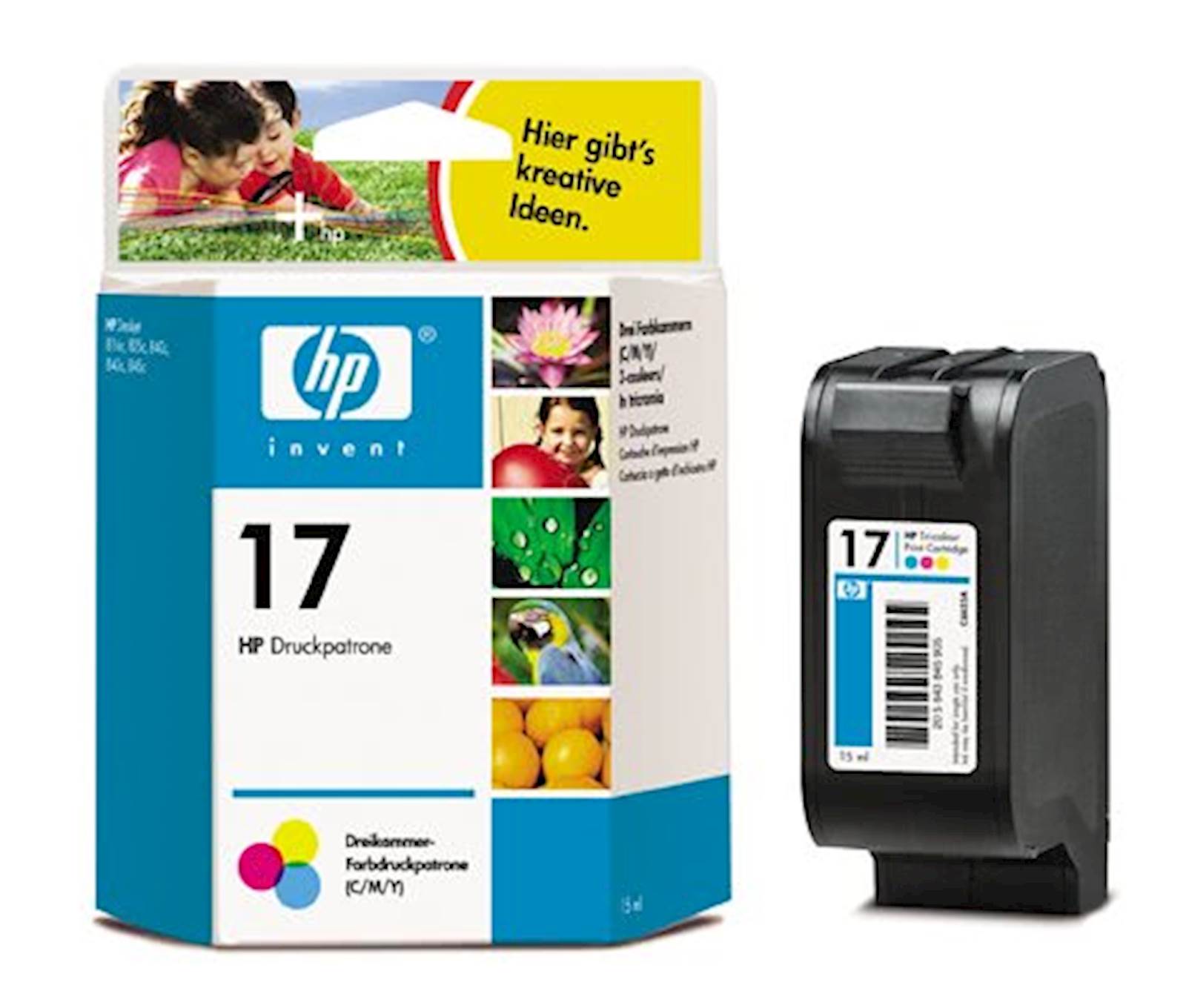 Tinta HP Multi Color 17 816C/825C/840C/843C/845