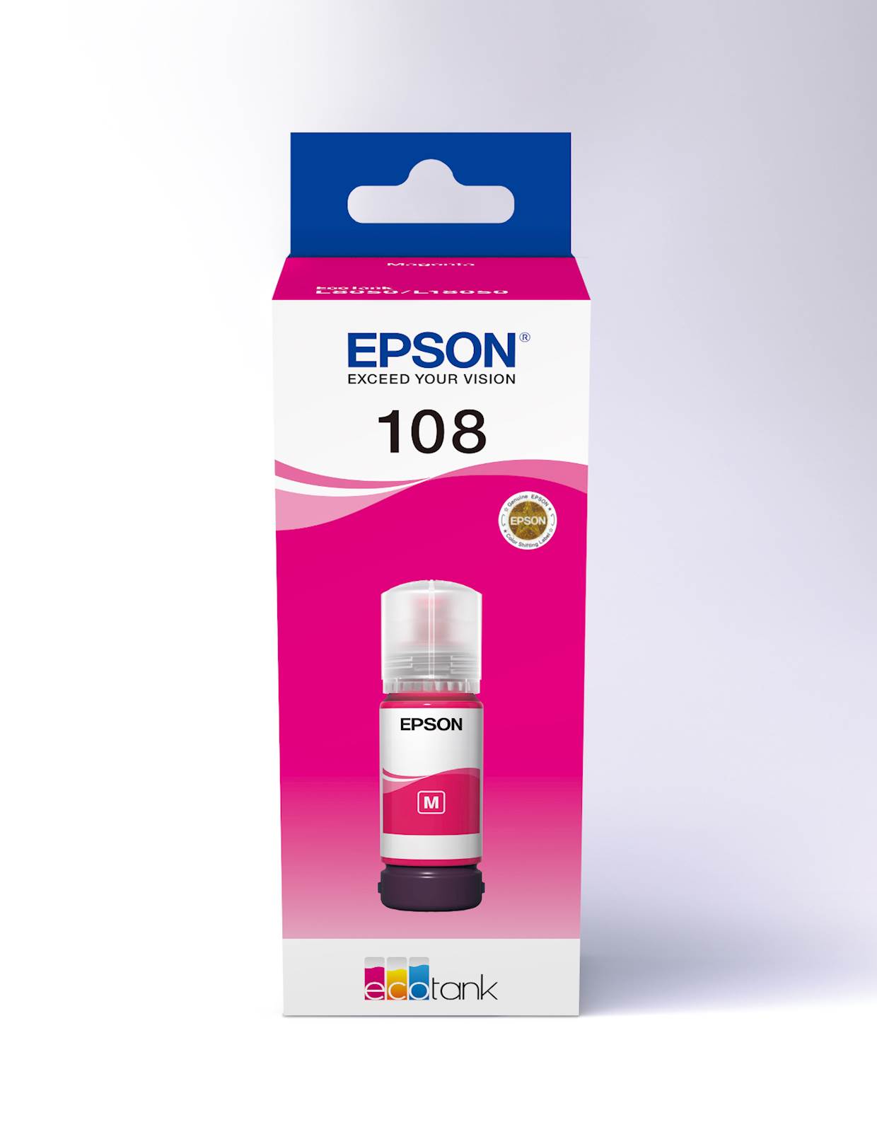 Tinta Epson 108 Magenta za EcoTank L8050/L18050