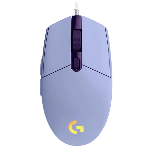 Miš gaming Logitech G102 Lightsync purple