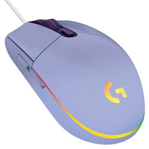 Miš gaming Logitech G102 Lightsync purple