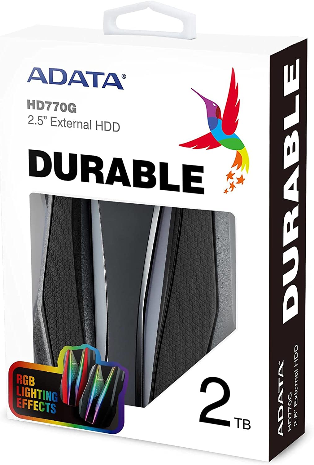 Eksterni HDD ADATA HD720 Black 2TB USB3.2