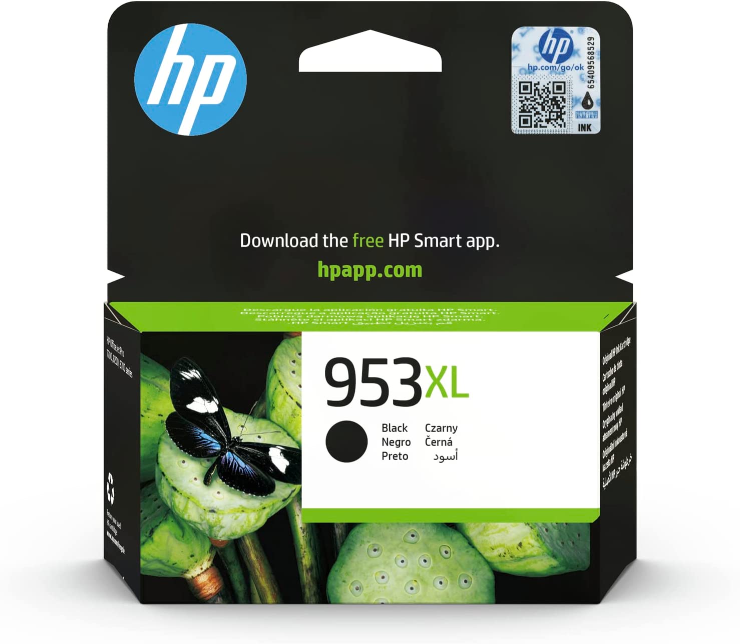 HP Cartridge L0S70AE 953XL Black