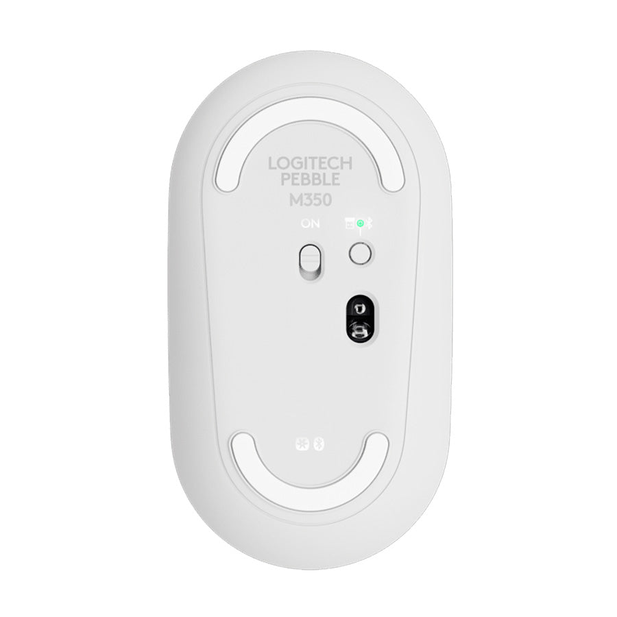 Miš LOGITECH M350 Pebble Bluetooth OFF-WHITE