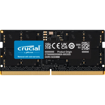 RAM Crucial SO-DIMM DDR5 16GB 4800MHz CL40