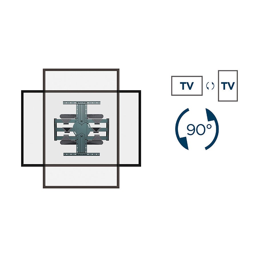 Zidni nosač GEMBIRD WM-80STR-01 40-80" Rotate