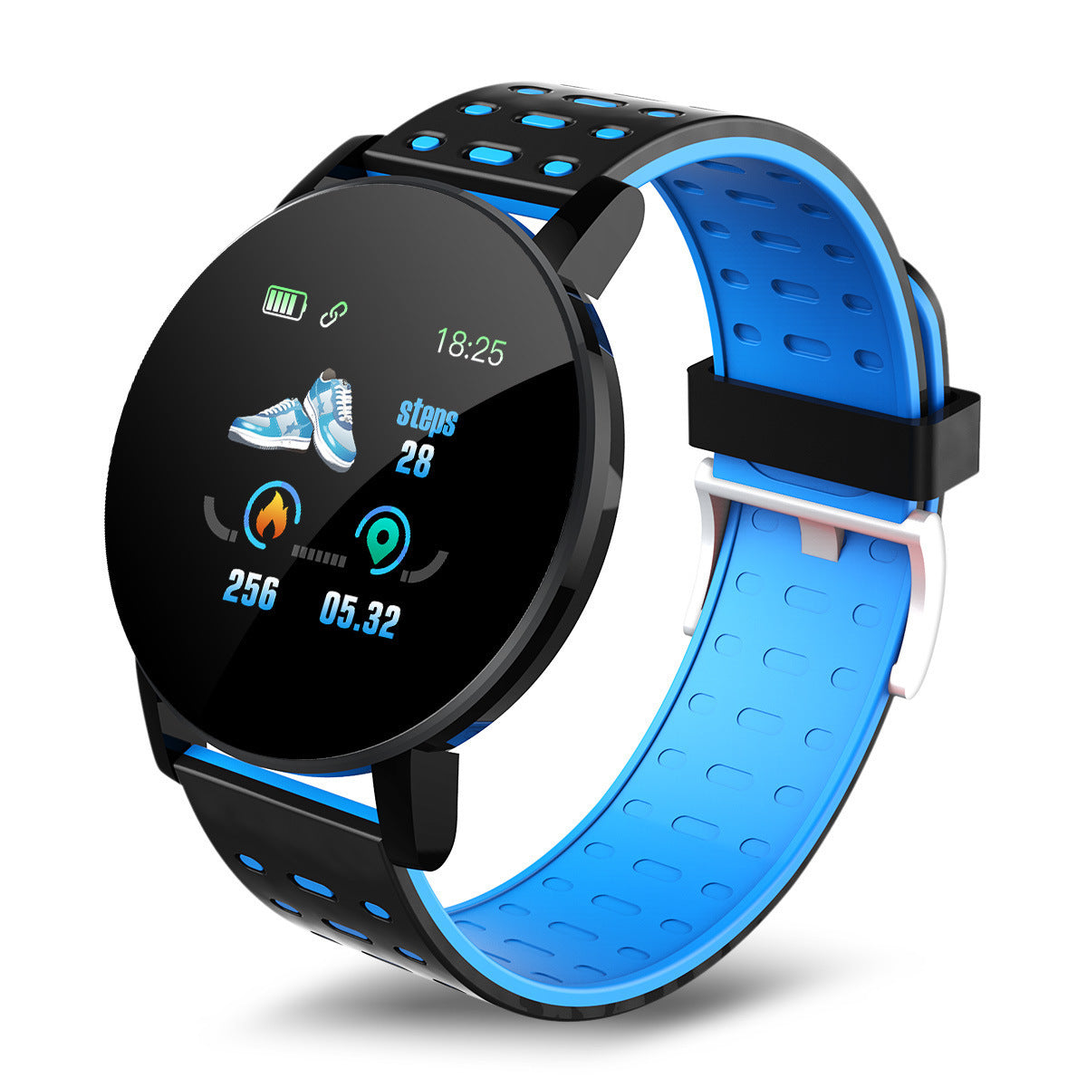 PAMETNI SAT 119+ SMART WATCH PLAVI