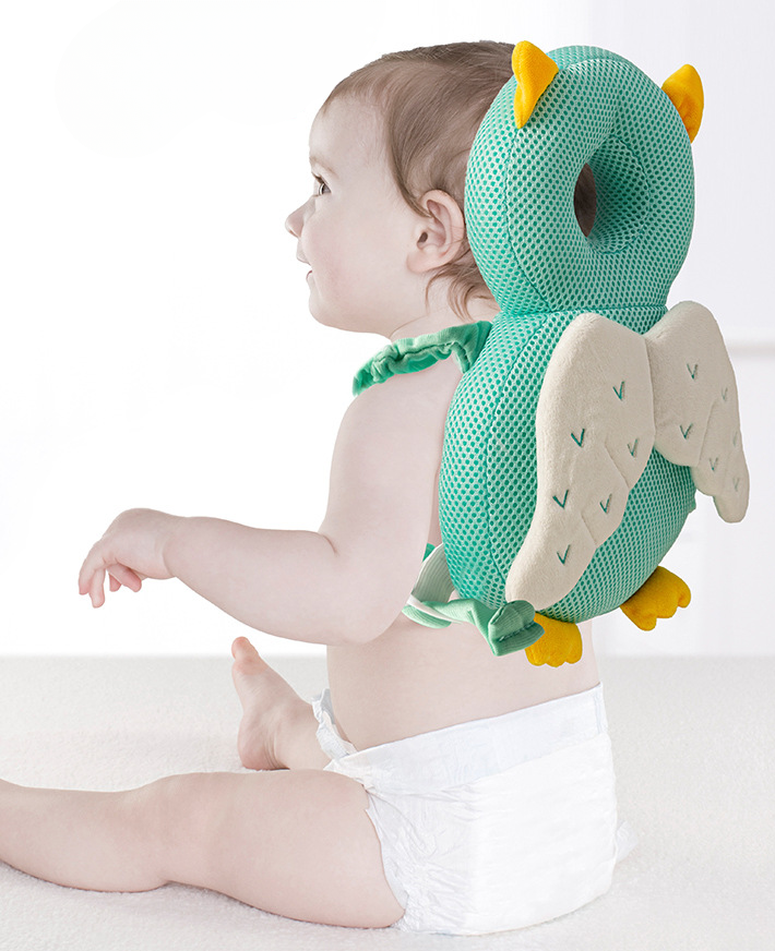 Zaštita jastuk za glavu bebe - Žaba pliš