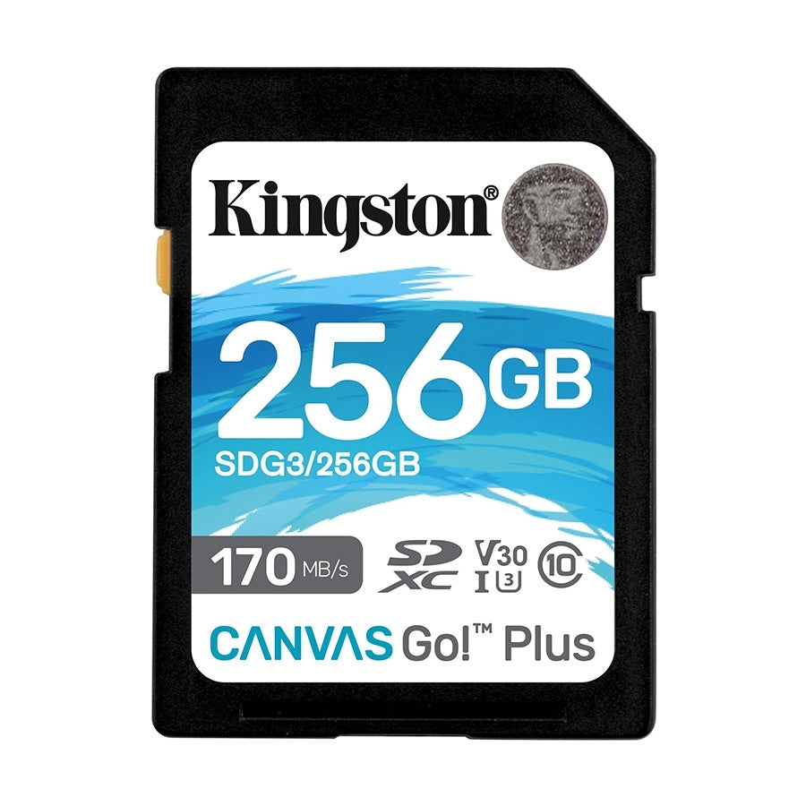 MicroSD Micro SD Kingston CanvasGoPlus 256GB U3