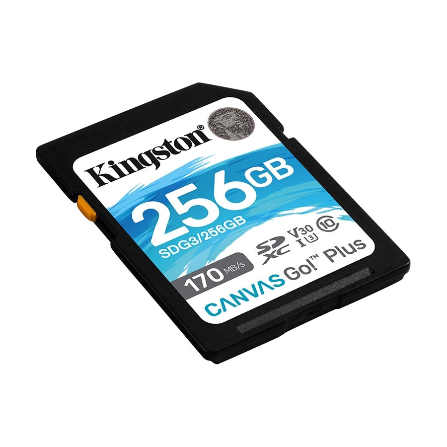 SD Kingston CanvasGoPlus 256GB U3