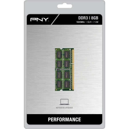 RAM PNY Performance SO-DIMM DDR3 8GB 1600MHz