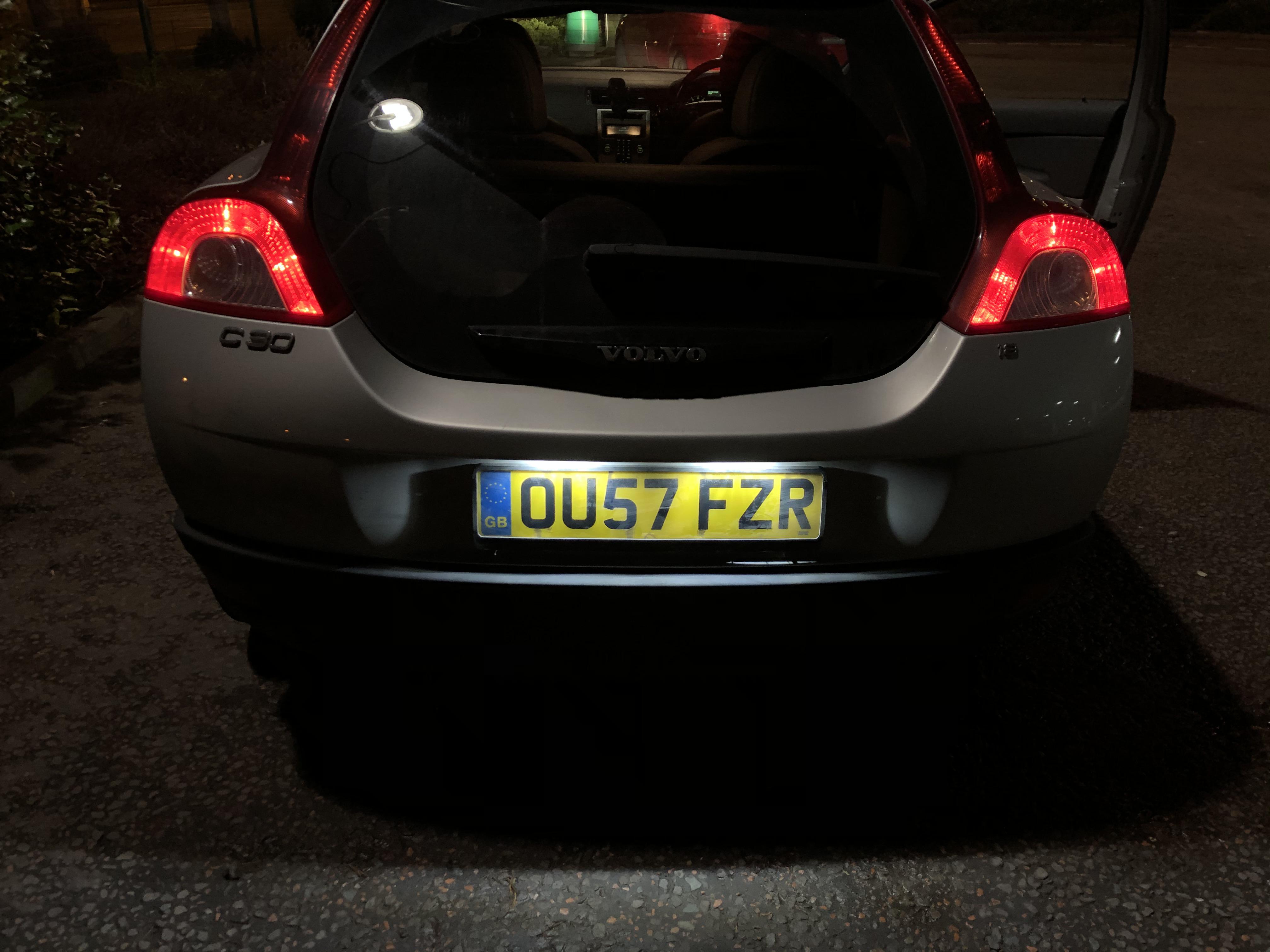 LED Paneli Svjetlo za tablicu Volvo S80 2007+