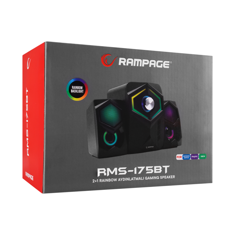 Zvučnici Rampage RMS-175BT 2.1 Bluetooth USB