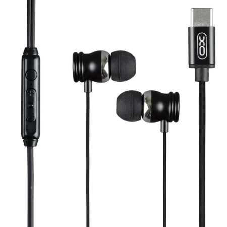 Slušalice XO EP56 Black Type-C 1.2m