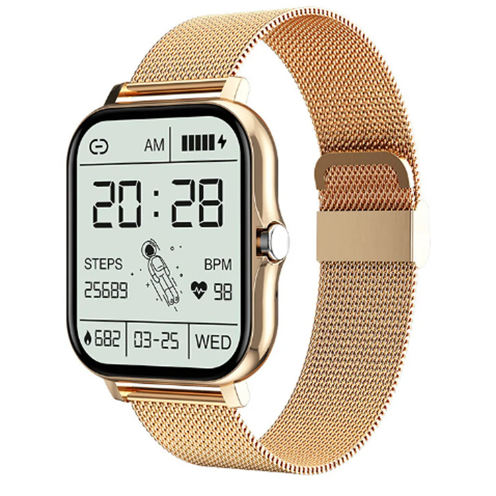 SMART WATCH H13 PAMETNI SAT ZLATNI