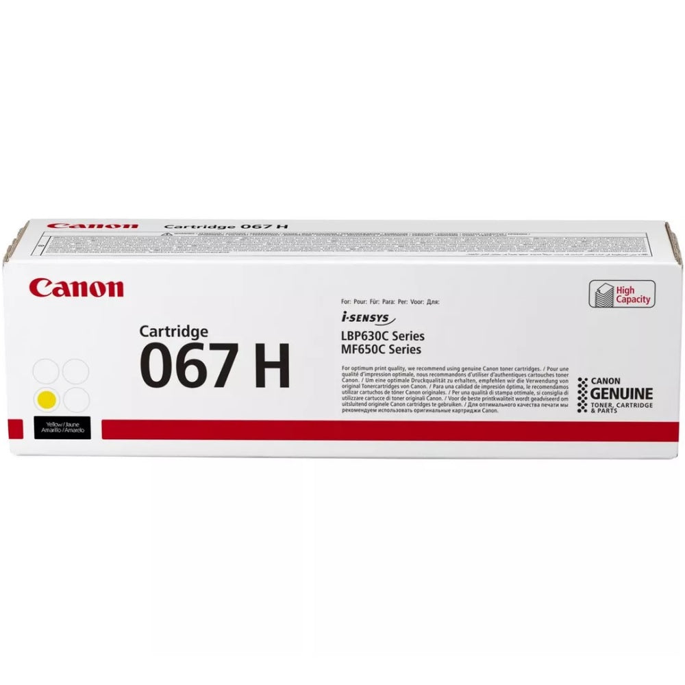 TONER CANON CRG-067H Yellow LBP63x/MF65x